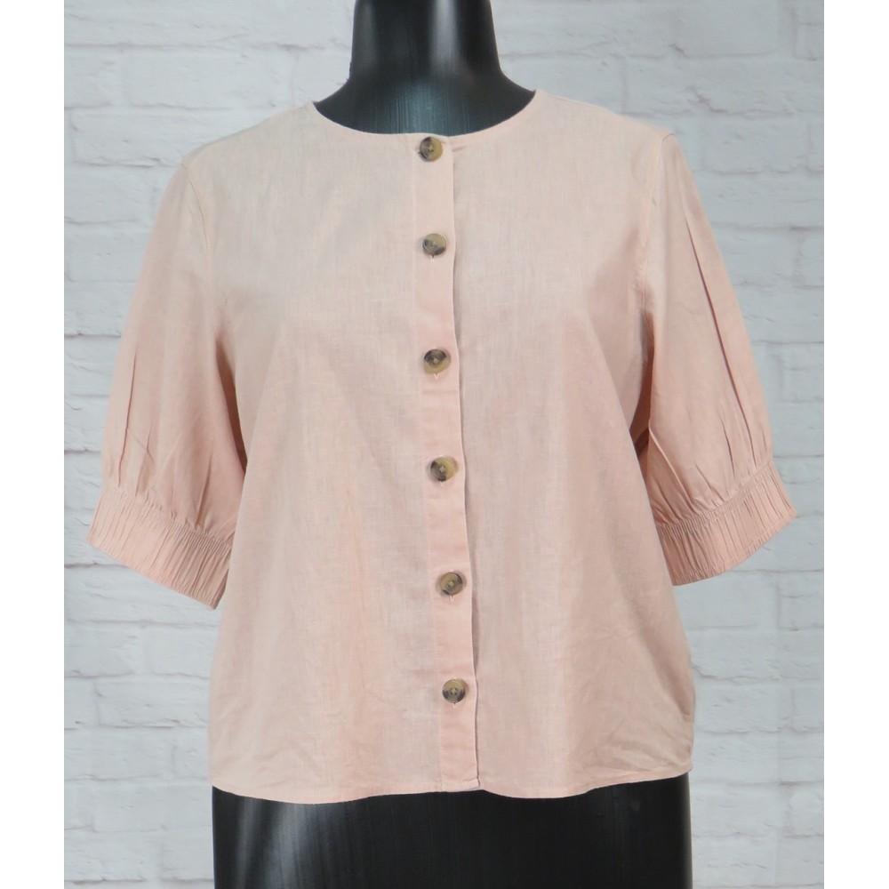Блузка льняная, M&S COLLECTION