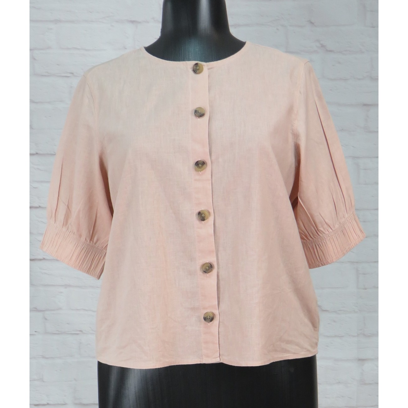 Блузка льняная, M&S COLLECTION